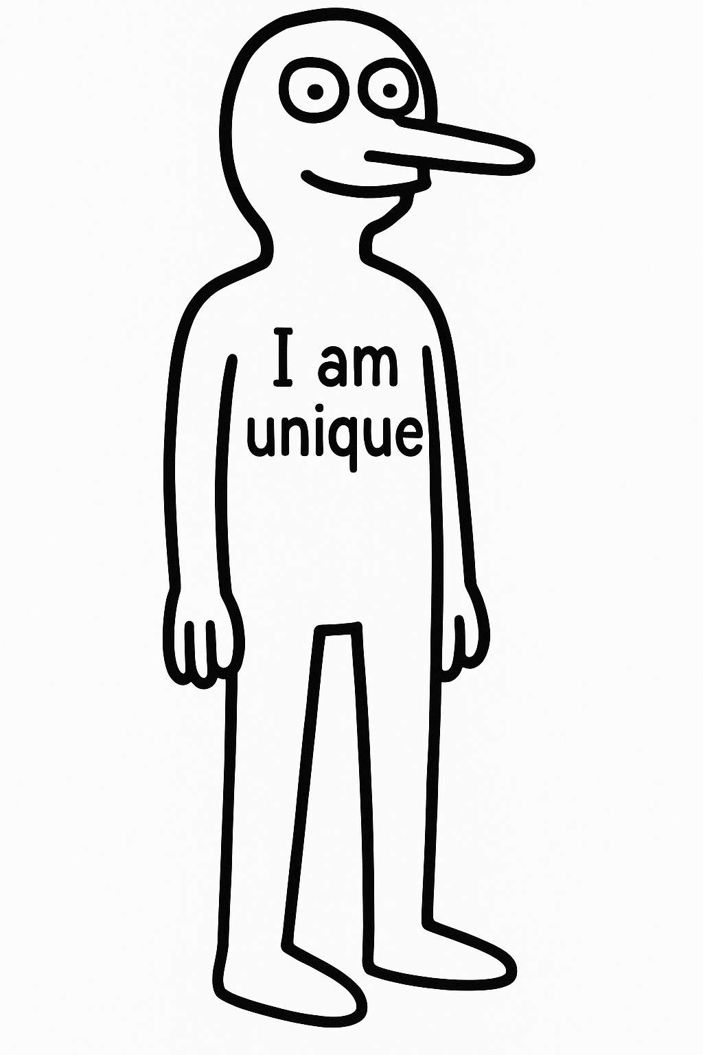 UNIQUE Meme Character